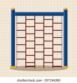 Amusement park facilities theme elements