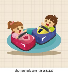 Amusement park facilities theme elements