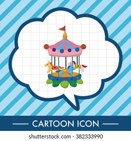 Amusement park facilities theme elements