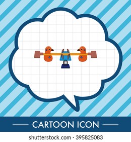 Amusement park facilities theme elements