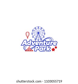 Amusement Park, Fun Park Or Adventure Park.