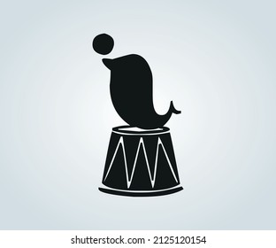 Amusement park game abstract illustration