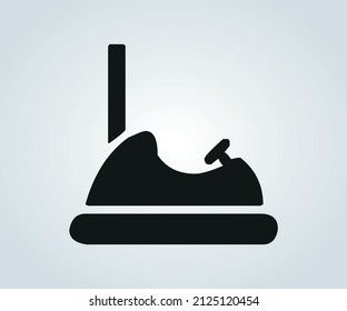 Amusement park game abstract illustration