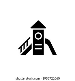 Amusement Park icon in vector. Logotype