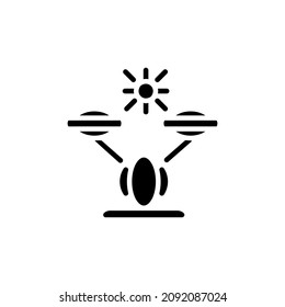 AMUSEMENT PARK icon in vector. Logotype