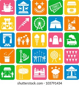 Amusement Park icons