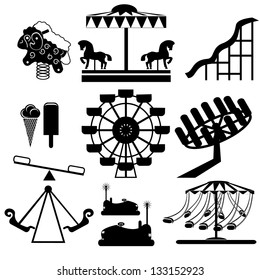 Amusement Park icons