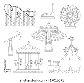 Amusement Park icons