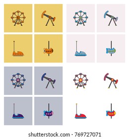 Amusement Park icons