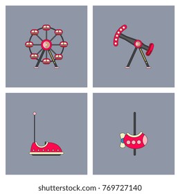 Amusement Park icons