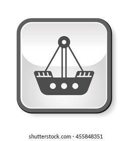 amusement park pirate ship icon