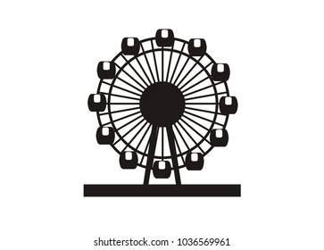 amusement park simple icon