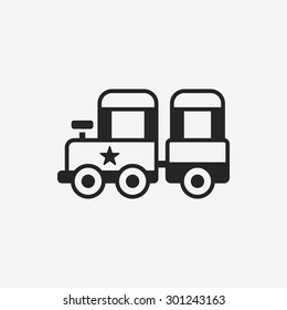 amusement park train icon