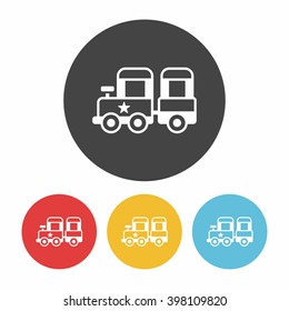 amusement park train icon