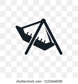 Amusement Park vector icon isolated on transparent background, Amusement Park logo concept