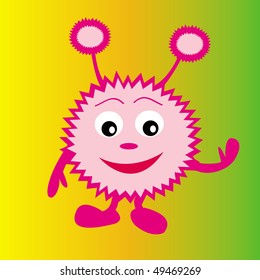 Amusing animated toy