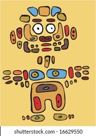 amusing stylised little men