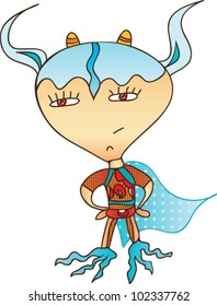 Amusing toy character for children - Super Hero