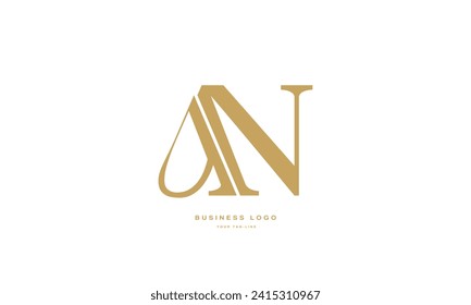 AN, NA, A, N, Abstract Letters Logo Monogram