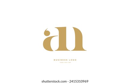 AN, NA, A, N, Abstract Letters Logo Monogram