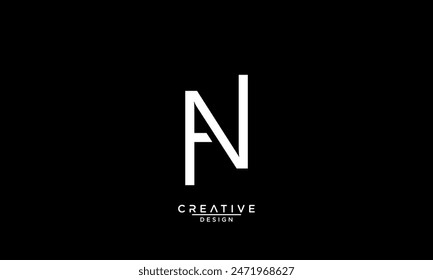 AN, NA, A, N, Abstract Letters Logo Monogram