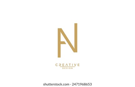 AN, NA, A, N, Abstract Letters Logo Monogram