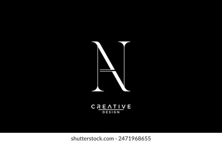 AN, NA, A, N, Abstract Letters Logo Monogram