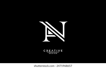 AN, NA, A, N, Abstract Letters Logo Monogram