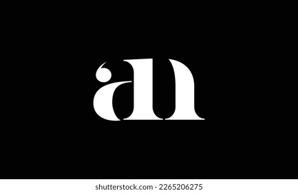 AN, NA, Abstract Letters Logo Monogram