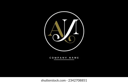 AN, NA Abstract Letters Logo Monogram