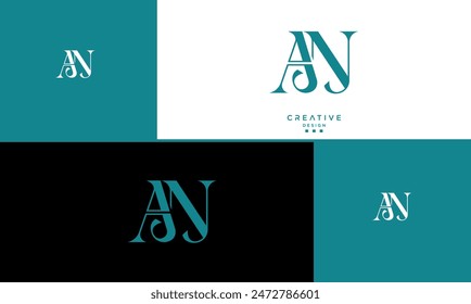 AN, NA, Abstract Logo Monogram