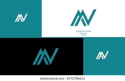 AN, NA, Abstract Logo Monogram