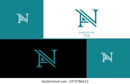 AN, NA, Abstract Logo Monogram