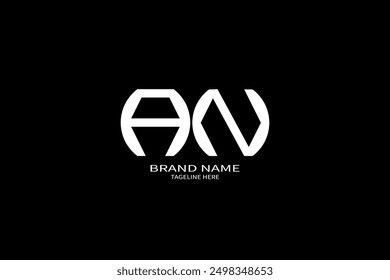 AN, NA, Letter Logo Design Template Vector