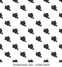 Anaconda snake pattern vector seamless repeating for any web design