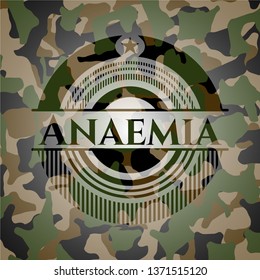 Anaemia on camo texture