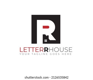 anagram monograma de la letra inicial plantilla del logotipo A R	