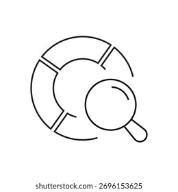 analitic icon. A set of analytics and data icons featuring charts, graphs, reports, dashboards, and metrics. Perfect for projects related to business analytics, statistics, data visualization. icons. 