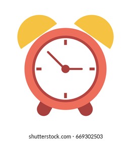 analog alarm clock icon image 