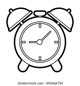 analog alarm clock icon image
