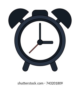 analog alarm clock icon image 