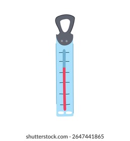 analog candy thermometer cartoon. probe heat, boiling syrup, fudge caramel analog candy thermometer sign. isolated symbol vector illustration