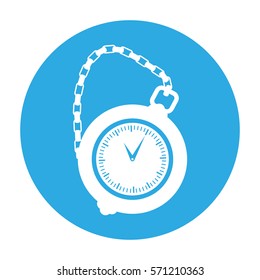 analog chronometer icon image vector illustration design 