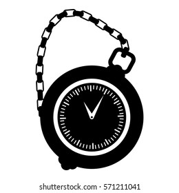 analog chronometer icon image vector illustration design 