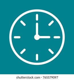 Analog clock icon