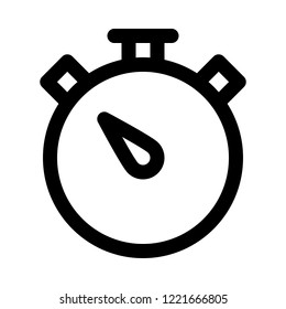 Analog handheld stopwatch