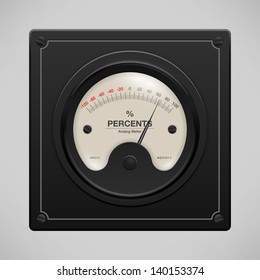 Analog meter - layered eps10