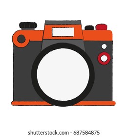 analog photographic camera icon image 