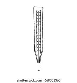 analog thermometer healthcare related icon image