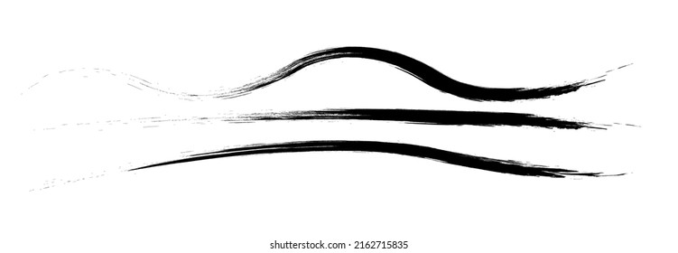 Analog touch material. The texture of the brush is beautiful. Wave pattern.